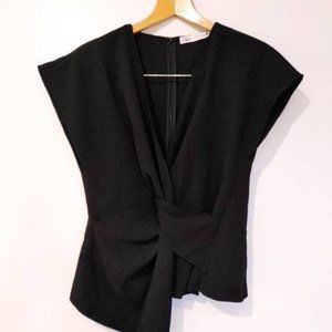 Zara blouse black new size M